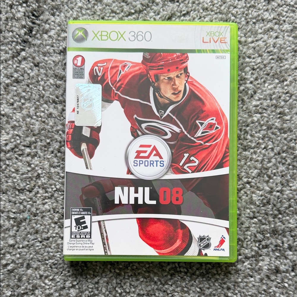 NHL 08 Xbox 360 Game